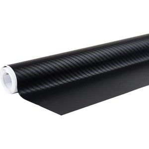 Car wrapping folie 152x200cm mat zwart zelfklevend - kopen