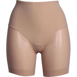 J&C dames lange zomer boxershort - S - Beige