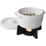Boska Cheese Baker - Ovenschaal met onderstel - voor Camembert - Kaas fondue - Wit