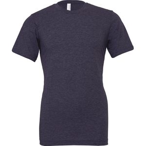 Bella+Canvas Unisex Heather CVC Short Sleeve Tee CV3001CVC - Heather Midnight Navy - S