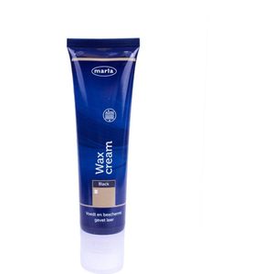 Marla | Wax cream | Voedt en beschermt leer | Kleur: Zwart | Inhoud: 100ml