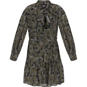 DreiMaster - Vintage - Blousejurk - Grijs / Kaki / Olijfgroen / Zwart