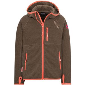 Trollkids - Sandefjord - Fleecejack - Lichtgewicht - Met Capuchon - 3 Ritszakken