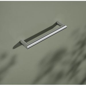KEUCO Handgreep, hoogglans verchroomd, 32,8 cm lang, belastbaarheid 115 kg, voor badkuip en douche, wandmontage, ook als badgreep, Reva