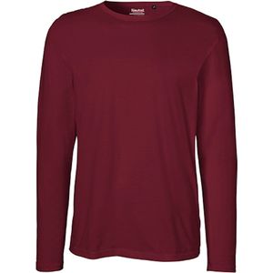 Neutral Men´s Long Sleeve T-Shirt NE61050 - Bordeaux - L