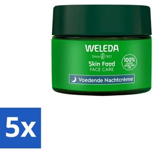 WELEDA - Nachtcrème voedend - Skin Food - 40 ml - Bulkverpakking - 5 stuks