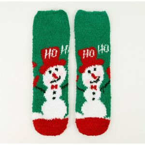 Warme herfst- en wintersokken - 28*8cm - Kerstsokken - Verdikte warme sokken Herfst- en wintersokken - Sokken voor thuis en slapen - Sokken tot halverwege de kuit - Sokken - Voeg een feestelijke kerstsfeer toe - Herfst- en winterbenodigdheden