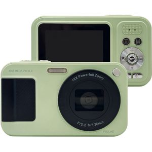 Orbit Electronic - DX7 Pro - Digitale Camera - Groen - 128GB - Voor Kinderen en Beginners