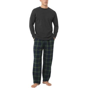 Heren Flanellen Pyjama Set van 100% Katoen