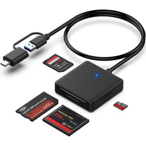 DailySupplies® SD Kaart Lezer - Card Reader - Geheugenkaartlezer
