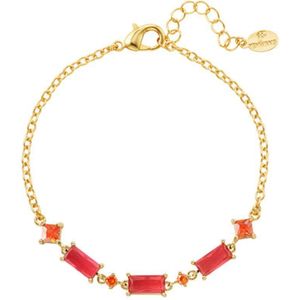 Bijoutheek Armband (sieraad) baguet oranje