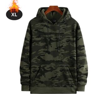 Bovista Hoodie Heren - Sweaters - Sweater - Warme Trui - Met Capuchon - Legergroen - M