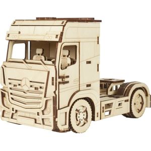Bouwpakket Vrachtwagen van hout