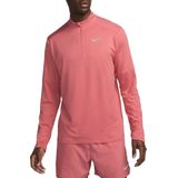 Nike - Dri-FIT Element Half-Zip Sportshirt - Rood/Roze - 88% Polyester - 12% Elastaan