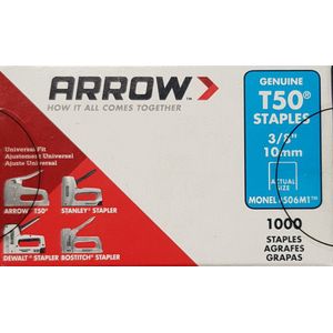 Arrow - Nieten - #506M1 T-50 3/8"" -  Monel/Rustproof - 1000 Stuks