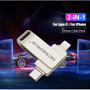 MicroDrive USB Stick - 256GB - 4 In 1 - iPhone iOS Android