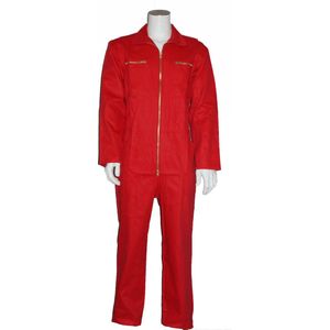 Yoworkwear Kinderoverall 100% katoen rood maat 176