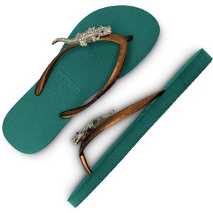 Uzurii Silver Crocodile Switch - Bosgroen