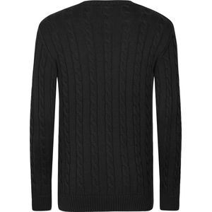 Felix Hardy Gebreide Trui - Sweater Heren Schwarz - Xl