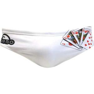 Turbo - Scala Real - Zwembroek - Wit - 4XL - Man