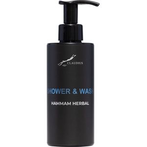 Shower & Wash Hammam Herbal 300 ml - met pomp - zwarte fles