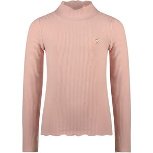 Meisjes basic col shirt - Eef - Lt roze