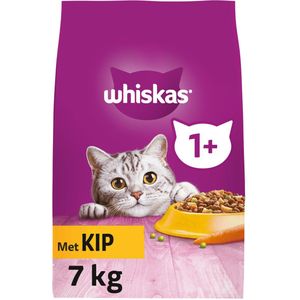 Whiskas 1+ Kattenbrokken - Kip - zak 1 x 7 kg