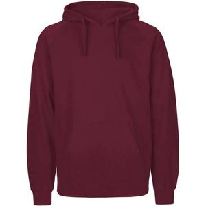 Neutral Fairtrade - Unisex Hoodie - Bordeauxrood - 100% Biologisch Katoen - L