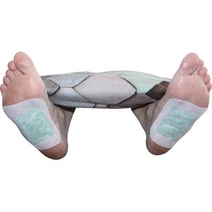 Detox voetpleister | Gember ( 32 stuks ) + Bijvoet (32 stuks) | Detoxkuur voetverzorging - Ontgiften, beter stofwisseling, betere nachtrust, meer energie, ontstekingsremmend