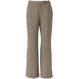 s.Oliver BLACK LABEL - Pantalon - Grijs - Straight Fit - High Waist