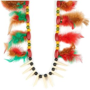 Gekleurde indianen ketting