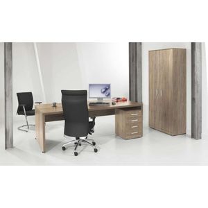 ABC Kantoormeubelen directiebureau chief 210x90cm robson eiken