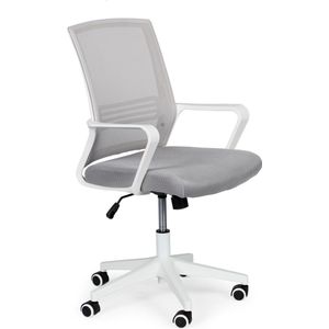 Bureaustoel - ergonomisch - verstelbaar - 90-100cm - grijs