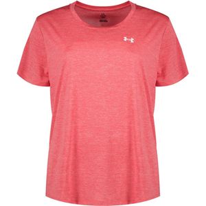 Under Armour - Tech Short Sleeve Crew T-shirt - Dames - Zwart - 100% Polyester
