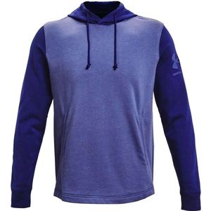 Under Armour Sweatshirt Herren Hoodie Rival Terry Colorblock Hd 98374 Lila-M