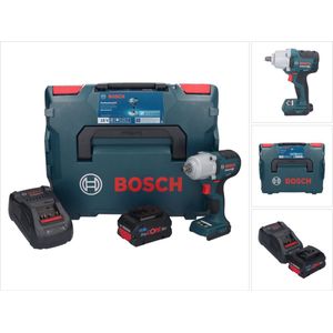 Bosch GDS 18V-450 HC accuslagmoersleutel 18 V 450 Nm 1/2"" + 1x ProCORE oplaadbare accu 8.0 Ah + lader + L-Boxx