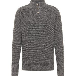 Mustang Emil trui cardigan grijs - maat XXL
