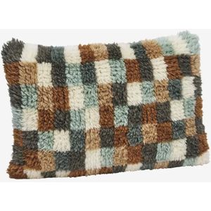 Madam Stoltz - Sierkussenhoes - Art-deco - 40x60 cm - Wol en Katoen