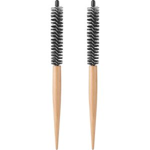 Mini Haarborstel Set voor Styling van Dun Haar en Krullen