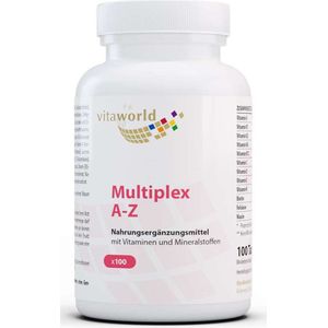 Vitaworld multiplex multivitamine A-Z 100 tabletten