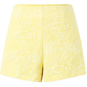 Short bloemenprint elegant - nieuwe collectie - lente/zomer - dames - geel - mt L