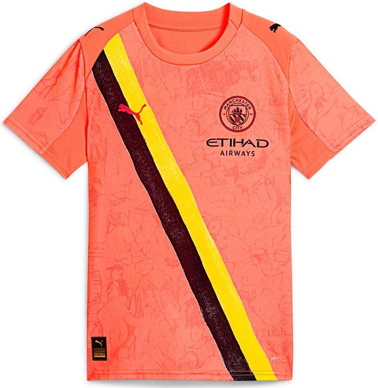 Puma - Super Manchester City FC - T-shirt - Junior - Korte Mouwen