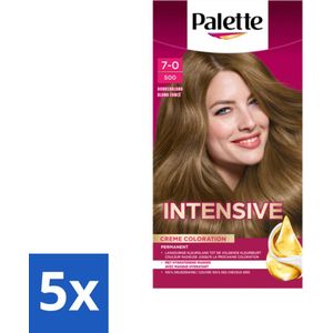Poly Palette - Haarverf - Donkerblond 500 - 115ml - Bulkverpakking - 5 stuks