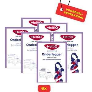6x HeltiQ Onderlegger 5 stuks -Voordeelverpakking!