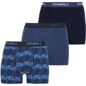 O'Neill - heren boxershorts 3-pack - wave blue - maat L