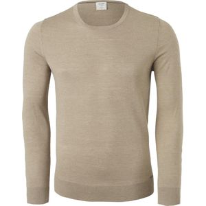 OLYMP - Trui Lvl 5 Camel - Heren - Maat XXL - Slim-fit