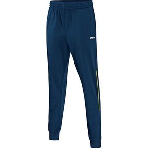 Jako - Polyester trousers Cup Senior - Sport broek Blauw - M - marine/citroen