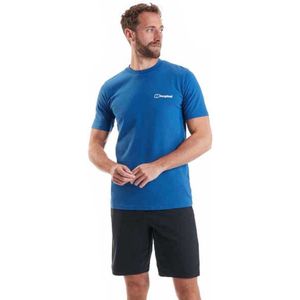 Berghaus Mont Blanc Mtn T-shirt Met Korte Mouwen Blauw S Man