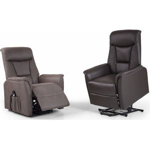 Avanti - Elektrisch verstelbaar Relaxfauteuil - Sta Op Stoel - Fauteuil - Bruin