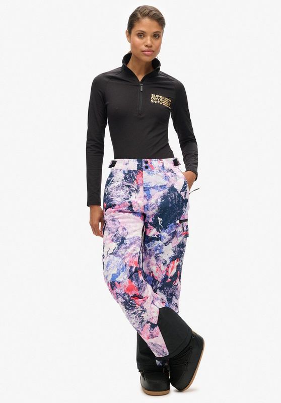 Superdry - Ski Ultimate Rescue - Broek - Zwart - Waterdicht - Ademend